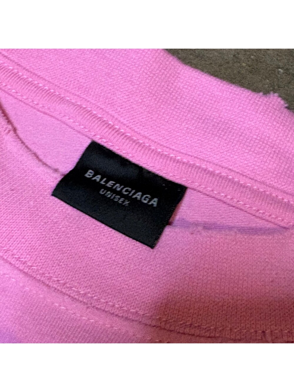 Balenciaga 2024 Nologo Women Sz M/L Long Sleeve Graphic Tee - Picture 2 of 9